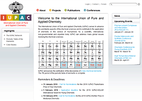 国际纯粹与应用化学联合会（IUPAC）